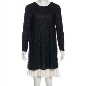 Needle & Thread Long Sleeve Beaded Dress